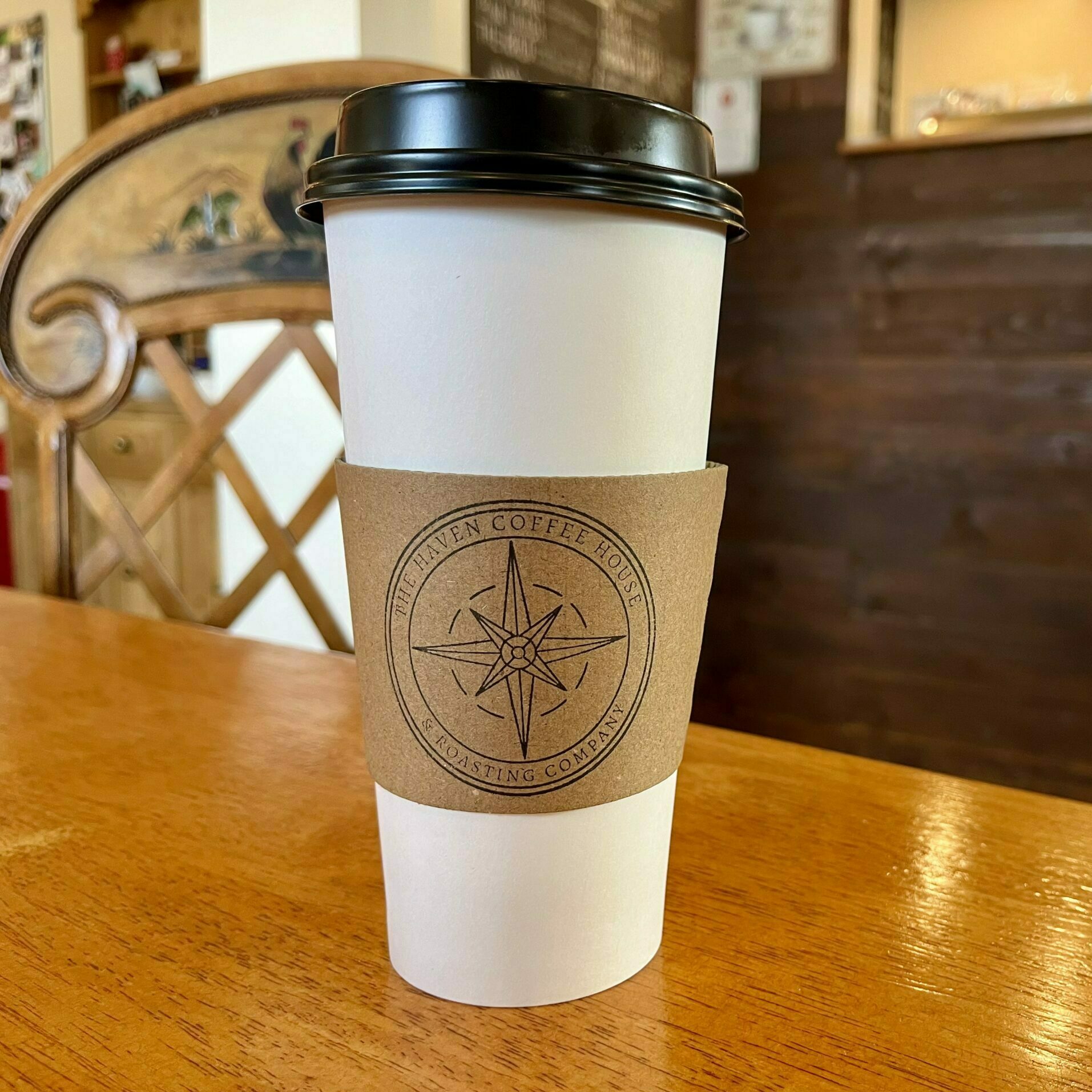 The Haven Coffee House 24oz hot drink